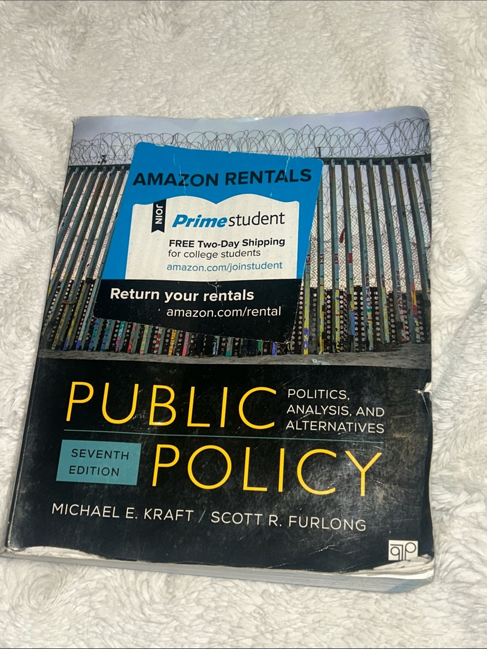 Public Policy by Michael Kraft/ Scott furlong textbook